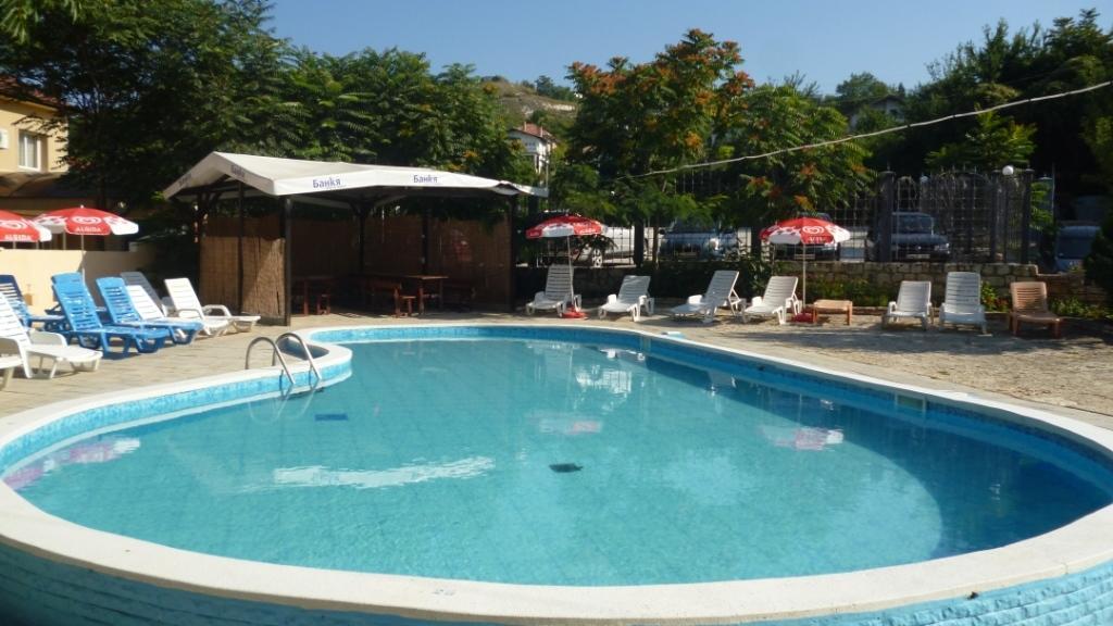 Olimpia Supersnab Hotel Balchik Exterior foto